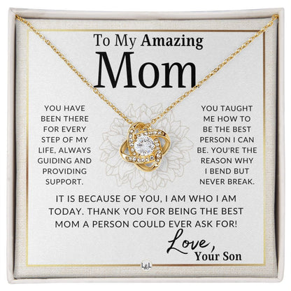 Gift for Mom, From Son - Every Step - Liliana and Liam