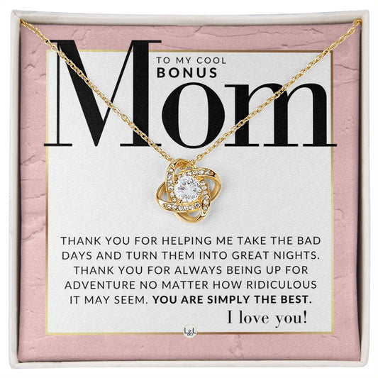 Great Bonus Mom Gift - Present for Stepmom, Bonus Mom, Second Mom, Unbiological Mom, or Other Mom - Great For Mother's Day, Christmas, Her Birthday, Or As An Encouragement Gift