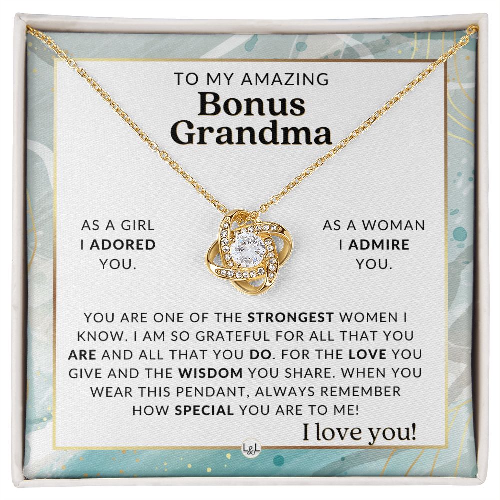 Bonus Grandma Gift From Granddaughter - Sentimental Gift Idea - Great For Mother's Day, Christmas, Her Birthday, Or As An Encouragement Gift