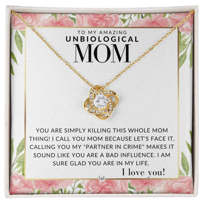 Unbiological Mom Gift - Your Killing it! - Present for Stepmom, Bonus Mom, Second Mom, Unbiological Mom, or Other Mom - Great For Mother's Day, Christmas, Her Birthday, Or As An Encouragement Gift - Liliana and Liam
