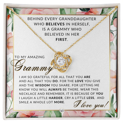Grammy Gift From Granddaughter - Thoughtful Gift Idea - Great For Mother's Day, Christmas, Her Birthday, Or As An Encouragement Gift - Liliana and Liam