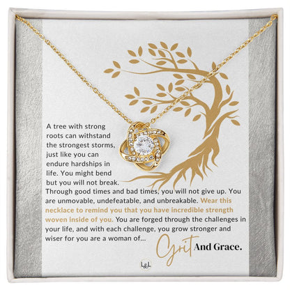 Grit and Grace - Best Friend Gift To Celebrate New Beginnings - Empowering, Motivational, Strength - Inspirational Gift of Encouragement