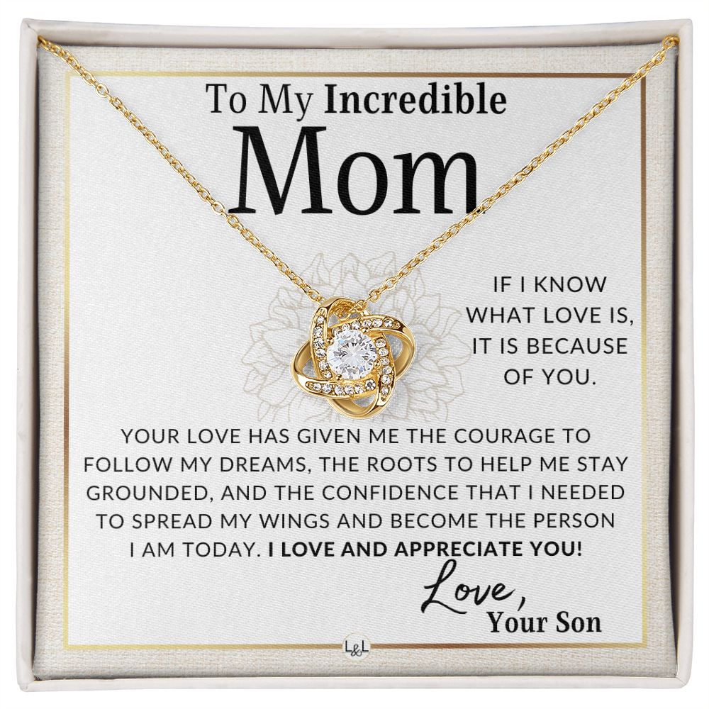 Gift for Mom, From Son - Your Love Has Given Me...