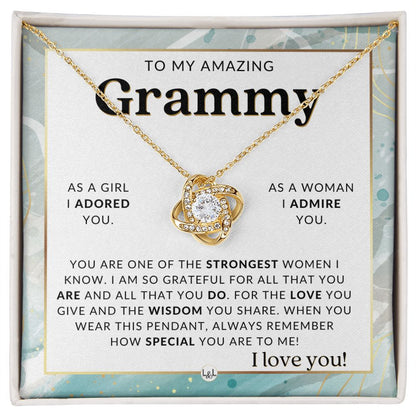 Grammy Gift From Granddaughter - Sentimental Gift Idea - Great For Mother's Day, Christmas, Her Birthday, Or As An Encouragement Gift - Liliana and Liam