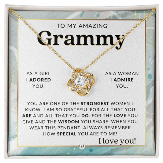 Grammy Gift From Granddaughter - Sentimental Gift Idea - Great For Mother's Day, Christmas, Her Birthday, Or As An Encouragement Gift