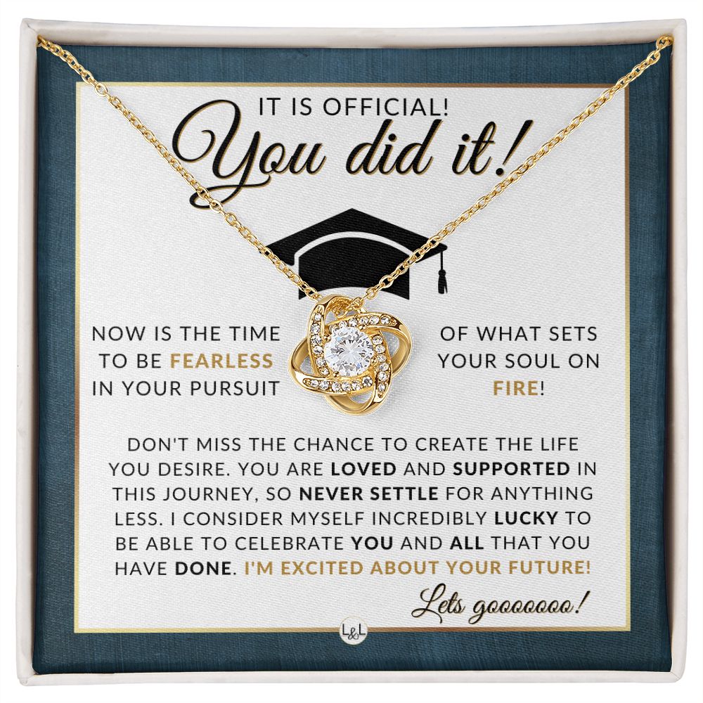 Gift For Her For Doctoral Degree Graduation - Graduation Gift Idea For Her - Liliana and Liam