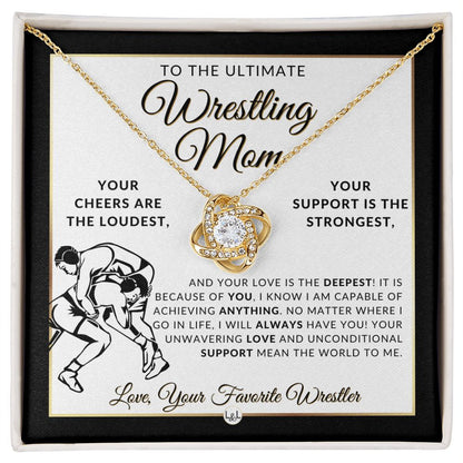 Wrestling Mom Gift - Ultimate Sports Mom Gift Idea - Great For Mother's Day, Christmas, Her Birthday, Or As An End Of Season Gift