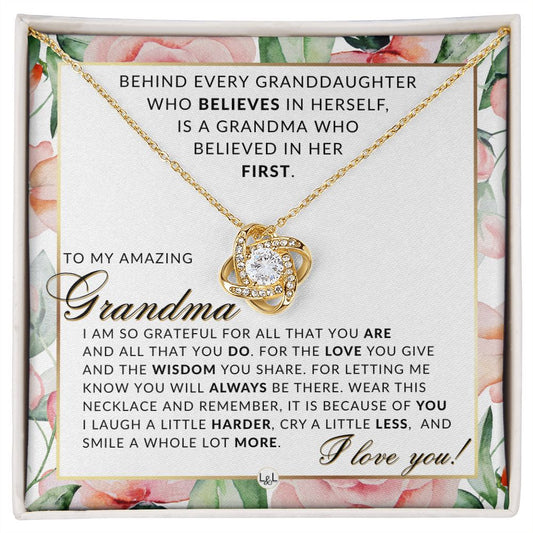 Grandma Gift From Granddaughter - Thoughtful Gift Idea - Great For Mother's Day, Christmas, Her Birthday, Or As An Encouragement Gift