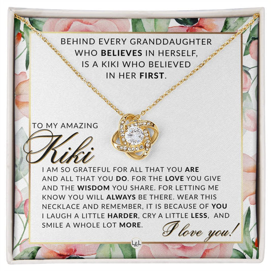 Kiki Gift From Granddaughter - Thoughtful Gift Idea - Great For Mother's Day, Christmas, Her Birthday, Or As An Encouragement Gift