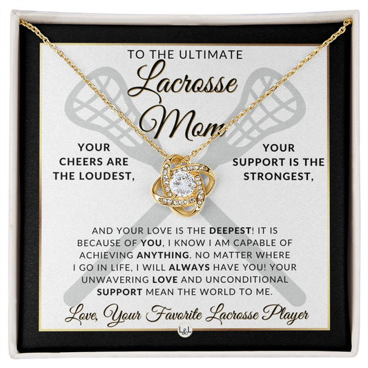 Lacrosse Mom Gift - Ultimate Sports Mom Gift Idea - Great For Mother's Day, Christmas, Her Birthday, Or As An End Of Season Gift