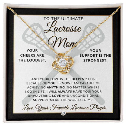 Lacrosse Mom Gift - Ultimate Sports Mom Gift Idea - Great For Mother's Day, Christmas, Her Birthday, Or As An End Of Season Gift - Liliana and Liam