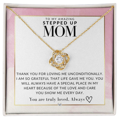 Stepped Up Mom Gift - Truly Loved - Present for Stepmom or Stepmother - Great For Mother's Day, Christmas, Her Birthday, Or As An Encouragement Gift - Liliana and Liam