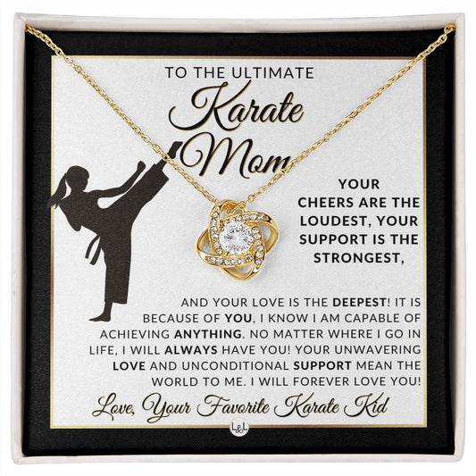 Karate Mom (female) Gift - Ultimate Sports Mom Gift Idea - Great For Mother's Day, Christmas, Her Birthday, Or As An End Of Season Gift