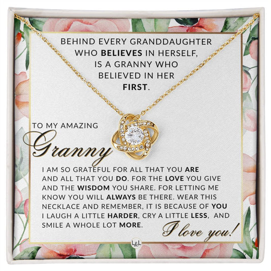Granny Gift From Granddaughter - Thoughtful Gift Idea - Great For Mother's Day, Christmas, Her Birthday, Or As An Encouragement Gift