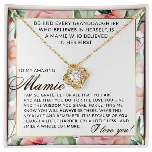 Mamie Gift From Granddaughter - Thoughtful Gift Idea - Great For Mother's Day, Christmas, Her Birthday, Or As An Encouragement Gift