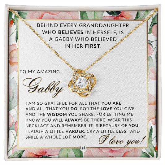 Gabby Gift From Granddaughter - Thoughtful Gift Idea - Great For Mother's Day, Christmas, Her Birthday, Or As An Encouragement Gift