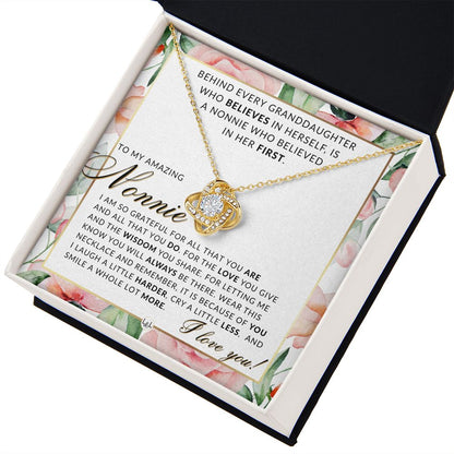 Nonnie Gift From Granddaughter - Thoughtful Gift Idea - Great For Mother's Day, Christmas, Her Birthday, Or As An Encouragement Gift
