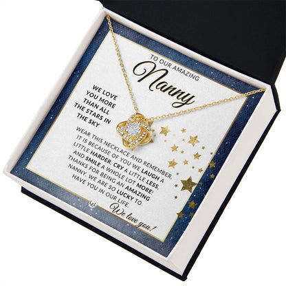 Our Grandma Nanny Gift - Meaningful Necklace - Great For Mother's Day, Christmas, Her Birthday, Or As An Encouragement Gift