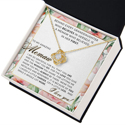 Memaw Gift From Granddaughter - Thoughtful Gift Idea - Great For Mother's Day, Christmas, Her Birthday, Or As An Encouragement Gift