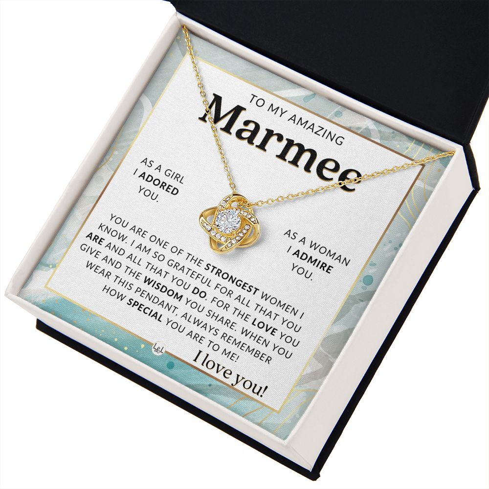 Marmee Gift From Granddaughter - Sentimental Gift Idea - Great For Mother's Day, Christmas, Her Birthday, Or As An Encouragement Gift