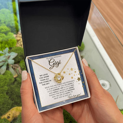 Our Gigi Gift - Meaningful Necklace - Great For Mother's Day, Christmas, Her Birthday, Or As An Encouragement Gift