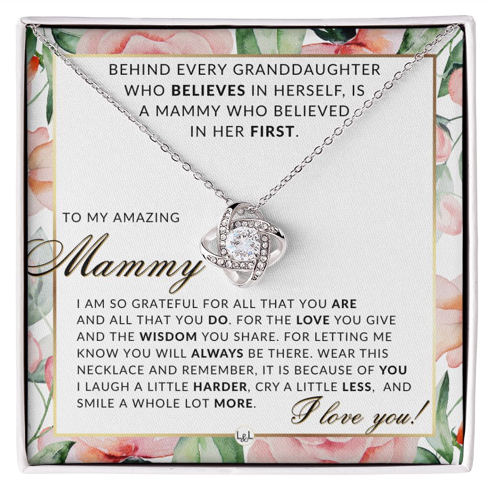 Mammy Gift From Granddaughter - Thoughtful Gift Idea - Great For Mother's Day, Christmas, Her Birthday, Or As An Encouragement Gift