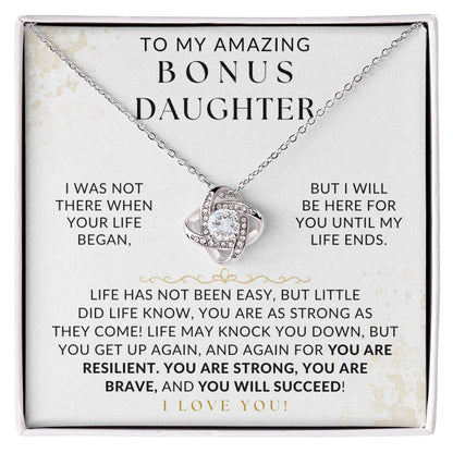 You Will Succeed - Bonus Daughter Necklace