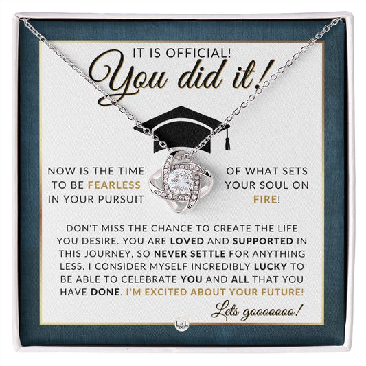 Gift For Her For Doctoral Degree Graduation - Graduation Gift Idea For Her - Liliana and Liam