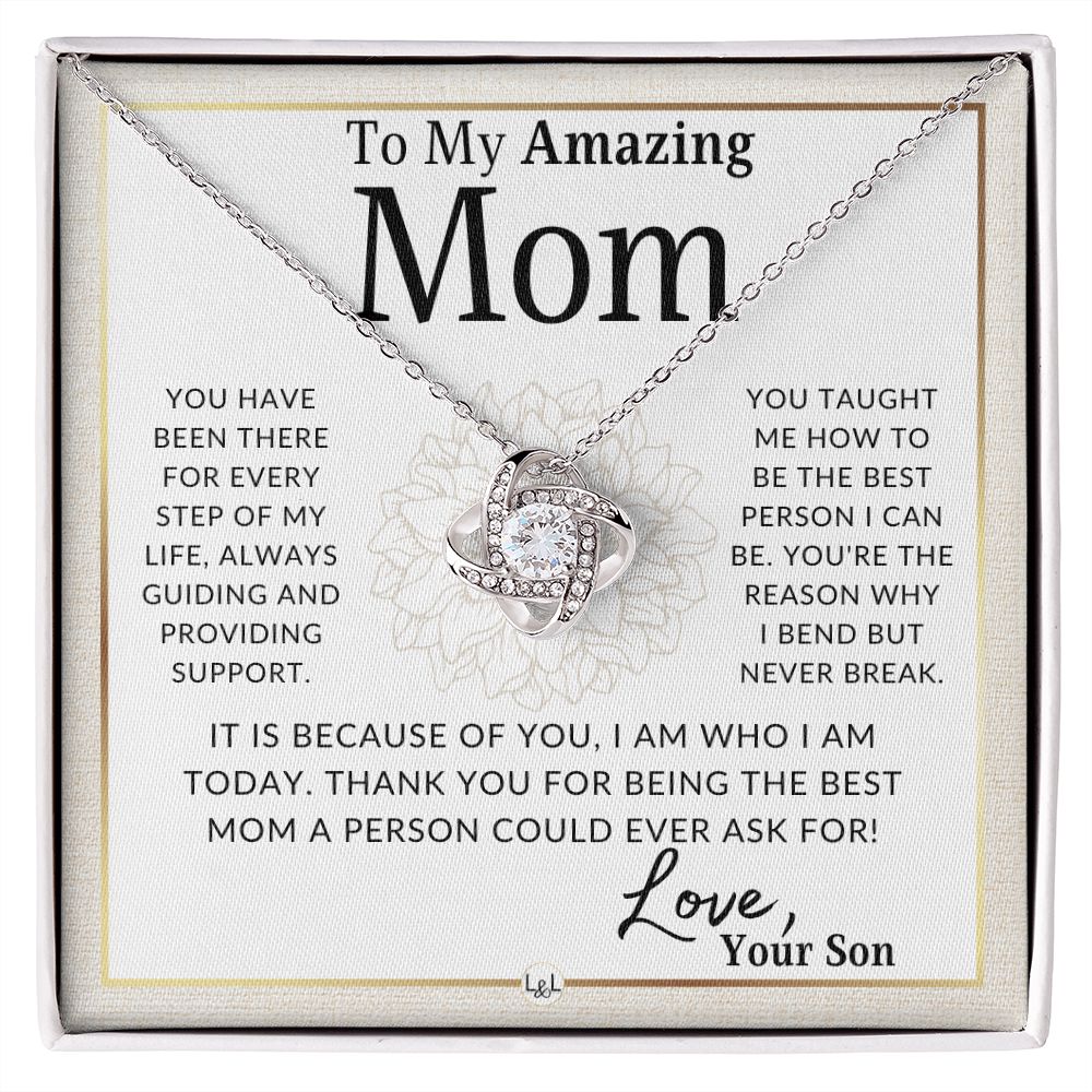 Gift for Mom, From Son - Every Step
