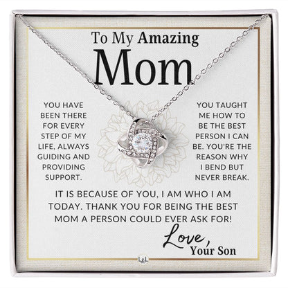 Gift for Mom, From Son - Every Step - Liliana and Liam