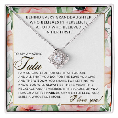 Tutu Gift From Granddaughter - Thoughtful Gift Idea - Great For Mother's Day, Christmas, Her Birthday, Or As An Encouragement Gift - Liliana and Liam
