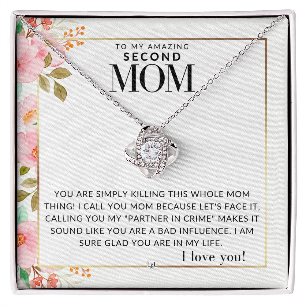Second Mom Gift - Your Killing it! - Present for Stepmom, Bonus Mom, Second Mom, Unbiological Mom, or Other Mom - Great For Mother's Day, Christmas, Her Birthday, Or As An Encouragement Gift