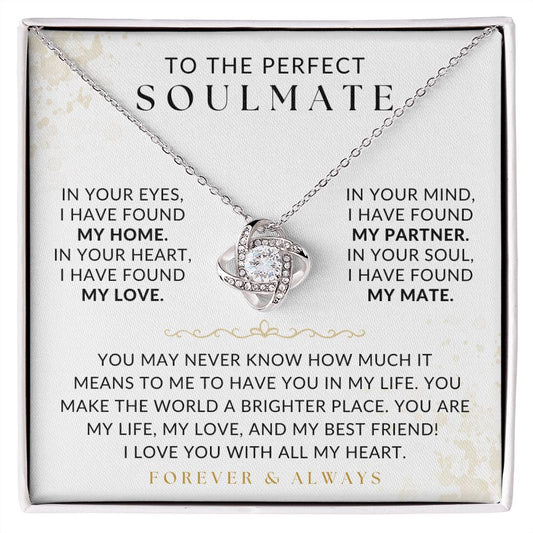 My Partner, My Best Friend - Soulmate Necklace