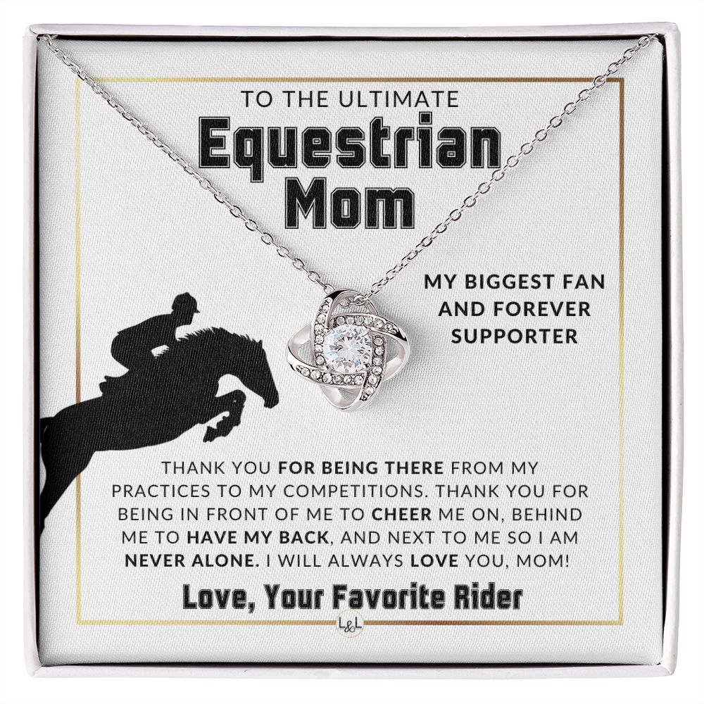 Equestrian Mom Gift - Sports Mom Gift Idea - Great For Mother's Day, Christmas, Her Birthday, Or As An End Of Season Gift