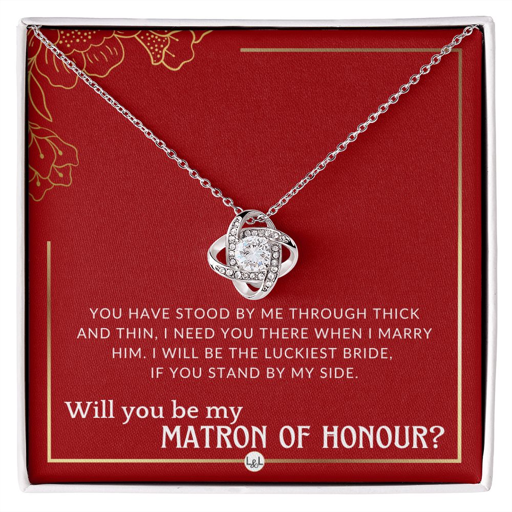 Matron of Honour Proposal Gift - Unique Be My MOH Gift From Bride - Th –  Liliana and Liam