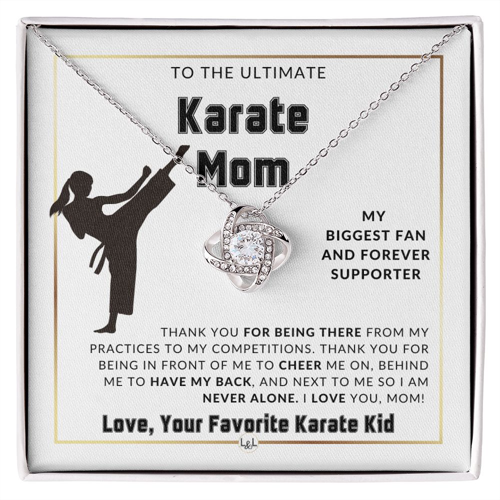 Karate Mom Gift - Female Karate Kid - Sports Mom Gift Idea - Great For Mother's Day, Christmas, Her Birthday, Or As An End Of Season Gift
