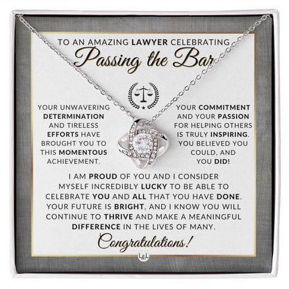 Congrats, Esquire! Lawyer Graduation Gift - Law School Gift Idea - Liliana and Liam