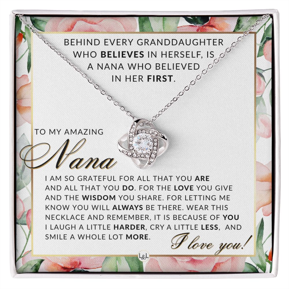Nana Gift From Granddaughter - Thoughtful Gift Idea - Great For Mother's Day, Christmas, Her Birthday, Or As An Encouragement Gift