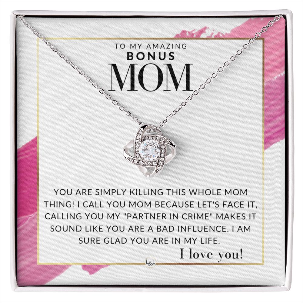 Bonus Mom Gift - Your Killing it! - Present for Stepmom, Bonus Mom, Second Mom, Unbiological Mom, or Other Mom - Great For Mother's Day, Christmas, Her Birthday, Or As An Encouragement Gift
