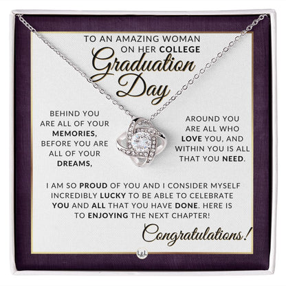College Graduation Day Gift For Female - Graduation Gift Idea For Her - Liliana and Liam