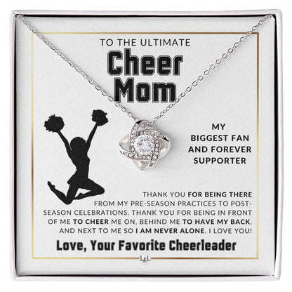 Cheer Mom Gift - Sports Mom Gift Idea - Great For Mother's Day, Christmas, Her Birthday, Or As An End Of Season Gift - Liliana and Liam