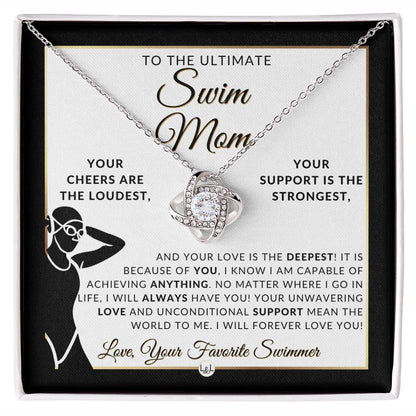 Swim Mom (Female) Gift - Ultimate Sports Mom Gift Idea - Great For Mother's Day, Christmas, Her Birthday, Or As An End Of Season Gift - Liliana and Liam