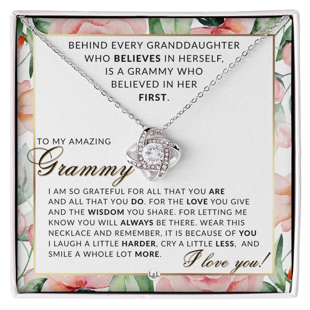 Grammy Gift From Granddaughter - Thoughtful Gift Idea - Great For Mother's Day, Christmas, Her Birthday, Or As An Encouragement Gift
