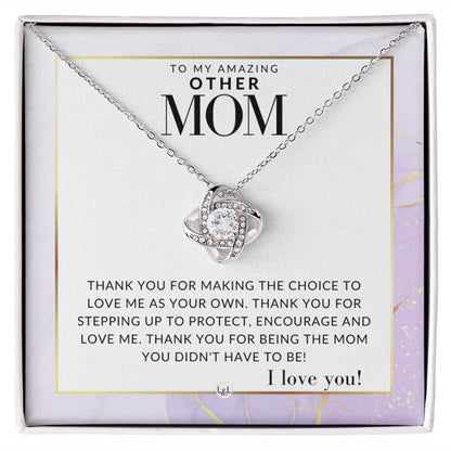 Other Mom Gift - Thank You - Present for Stepmom, Bonus Mom, Second Mom, Unbiological Mom, or Other Mom - Great For Mother's Day, Christmas, Her Birthday, Or As An Encouragement Gift - Liliana and Liam