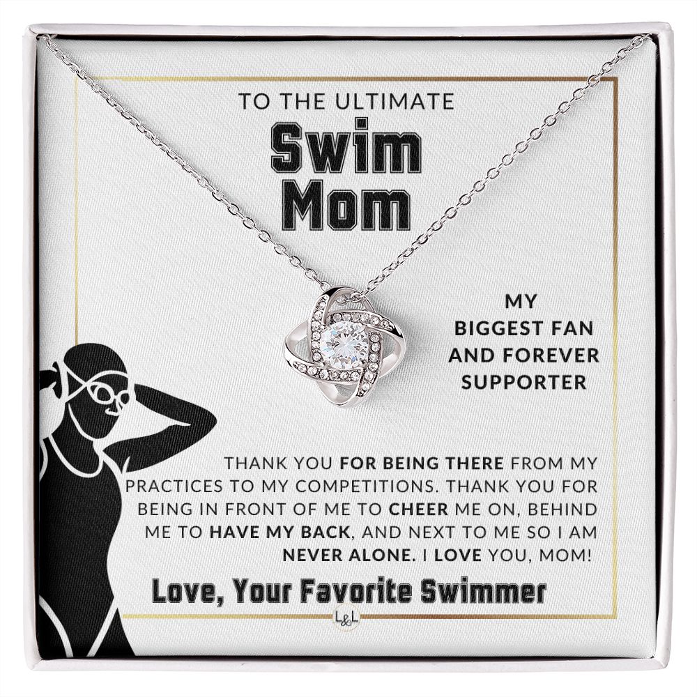 Swim Mom Gift - Girl Swimmer - Sports Mom Gift Idea - Great For Mother's Day, Christmas, Her Birthday, Or As An End Of Season Gift