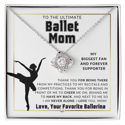 Ballet Mom Gift - Sports Mom Gift Idea - Great For Mother's Day, Christmas, Her Birthday, Or As An End Of Season Gift - Liliana and Liam