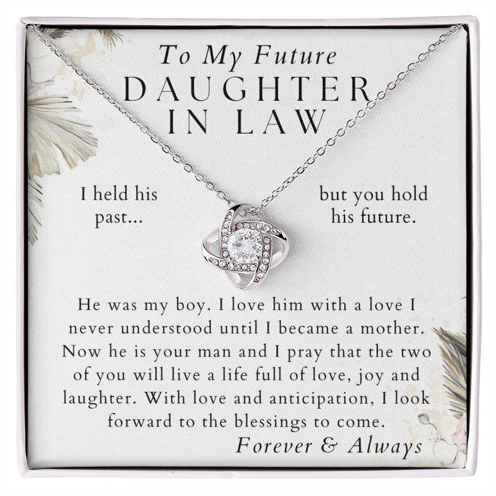Love, Joy & Laughter - Gift for Future Daughter in Law - From Future Mother in Law - From In Laws - Wedding Present, Christmas Gift, Birthday Gifts for Her