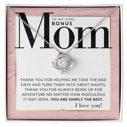 Great Bonus Mom Gift - Present for Stepmom, Bonus Mom, Second Mom, Unbiological Mom, or Other Mom - Great For Mother's Day, Christmas, Her Birthday, Or As An Encouragement Gift - Liliana and Liam