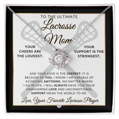 Lacrosse Mom Gift - Ultimate Sports Mom Gift Idea - Great For Mother's Day, Christmas, Her Birthday, Or As An End Of Season Gift - Liliana and Liam