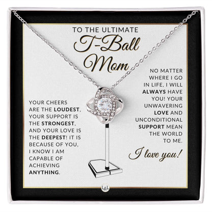 T - Ball Mom Gift - Ultimate Sports Mom Gift Idea - Great For Mother's Day, Christmas, Her Birthday, Or As An End Of Season Gift - Liliana and Liam